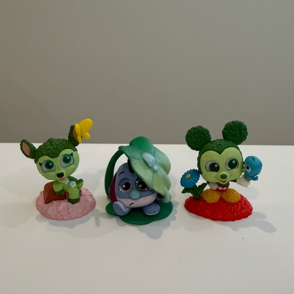 New Disney IN FULL BLOOM Doorables - Eeyore Bambi & Mickey Mouse